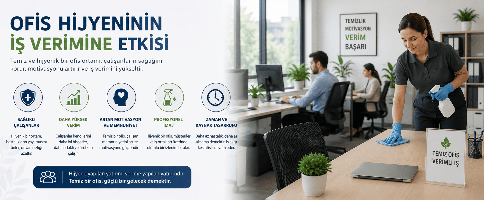 Ofis Hijyeninin İş Verimine Etkisi