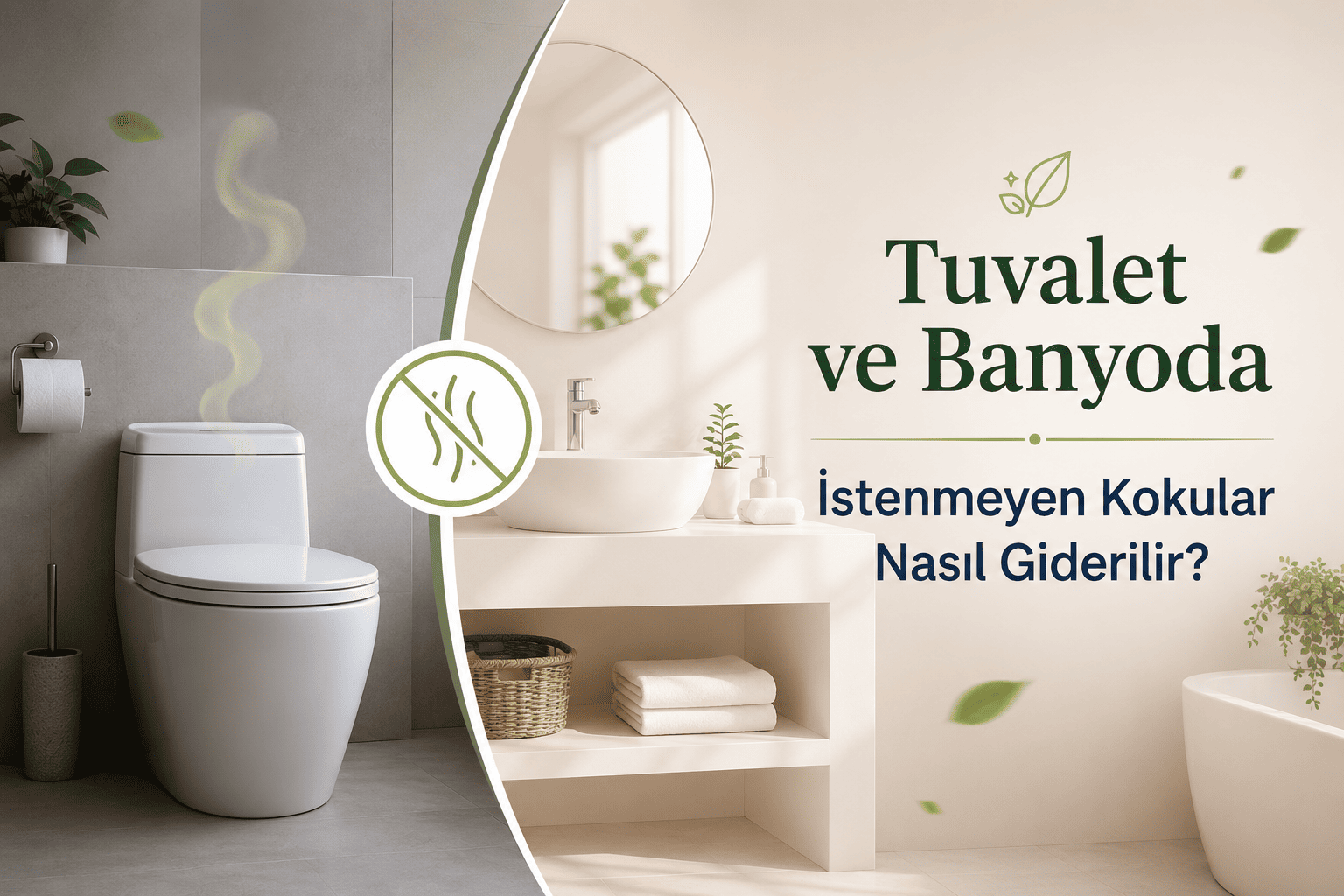 Tuvalet ve Banyoda Kötü Koku Giderme Yöntemleri